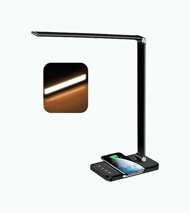 Product Image of the LED Desk Lamp with Wireless Charger