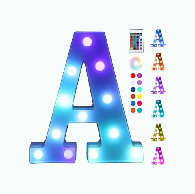 Product Image of the LED Letter Light