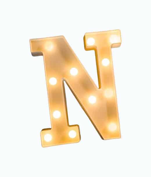 Product Image of the LED Letter Lights Sign