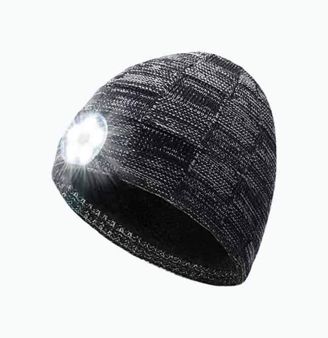 Product Image of the LED Light Beanie Hat