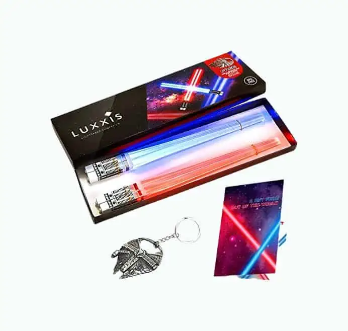 Product Image of the LED Lightsaber Chopsticks