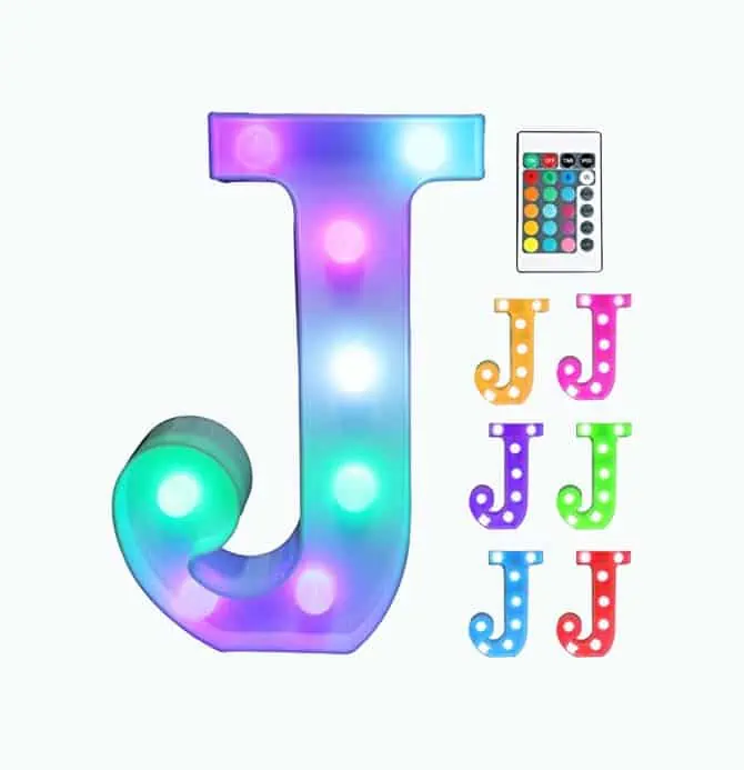 Product Image of the LED Marquee Letter Lights