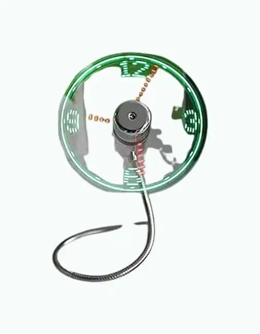 Product Image of the LED USB Clock Fan