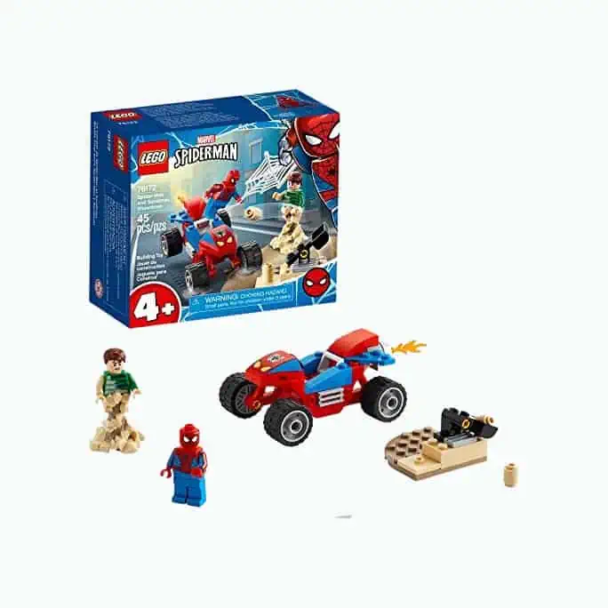 Product Image of the LEGO Marvel Spider-Man: Spider-Man and Sandman Showdown