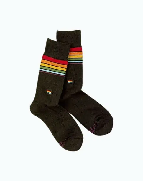 Product Image of the LGBTQ Trevor Project Socks