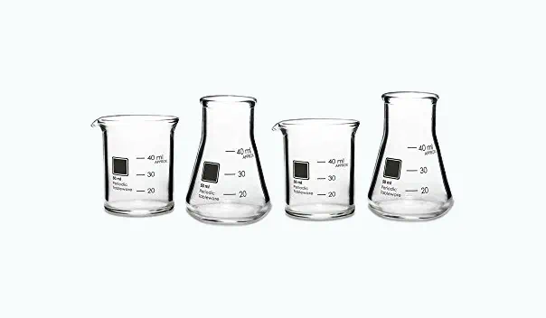 Product Image of the Laboratory Beaker Shot Glasses