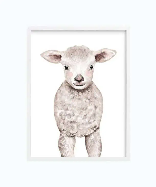 Product Image of the Lamb Wall Art