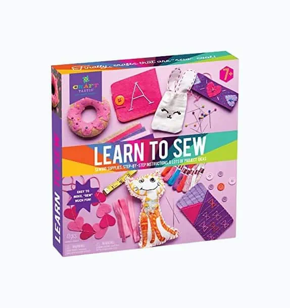 Product Image of the Learn to Sew Kit