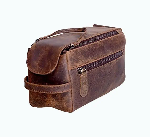 Product Image of the Leather Dopp Kit