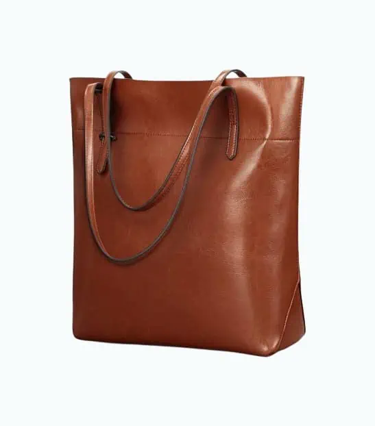 Product Image of the Leather Tote Shoulder Bag