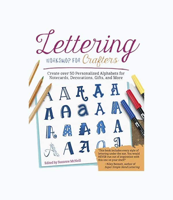 Product Image of the Lettering Workshop for Crafters Book