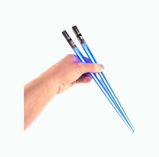 Product Image of the Lightsaber Chopsticks