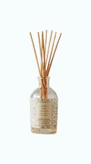 Product Image of the Linen and Sea Salt Glass Diffuser