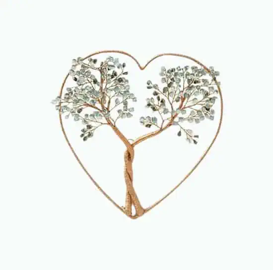 Product Image of the Love Grows Together Copper Art