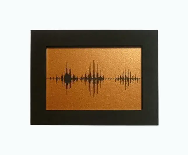 Product Image of the Love Soundwave Art