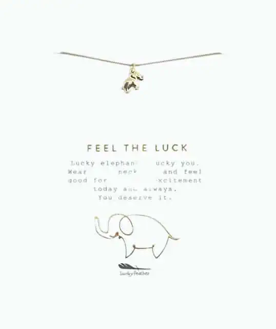 Product Image of the Lucky Elephant Necklace