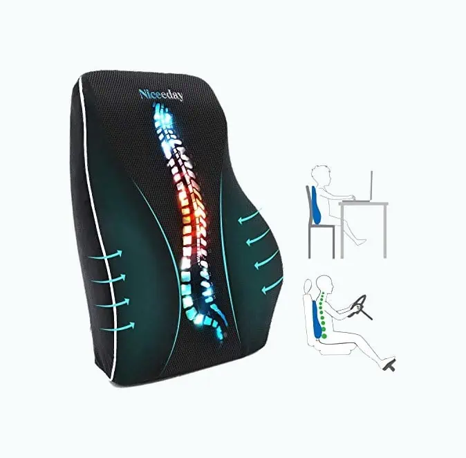 Product Image of the Lumbar Support Pillow