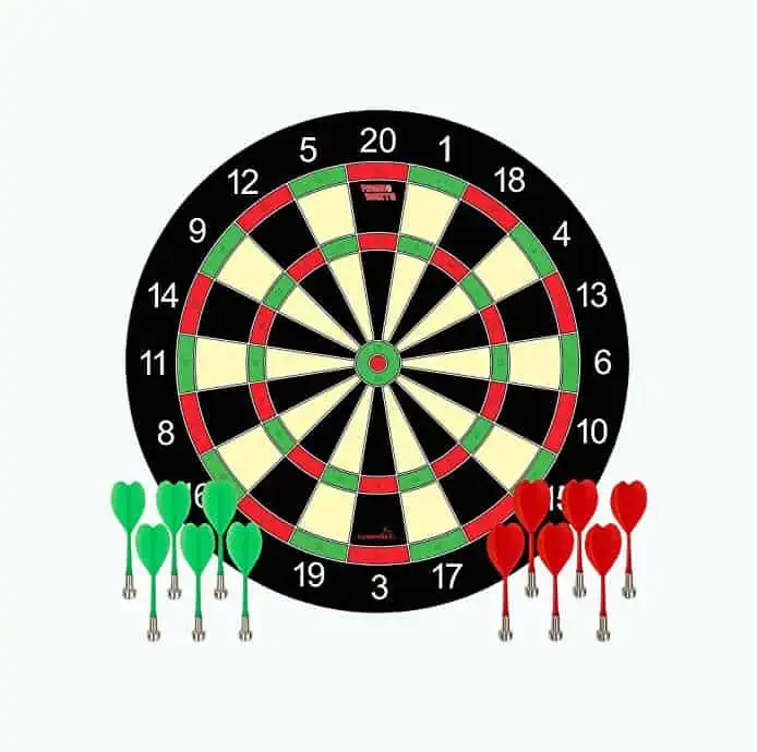 Product Image of the Magnetic Dart Board Game - 12 Darts