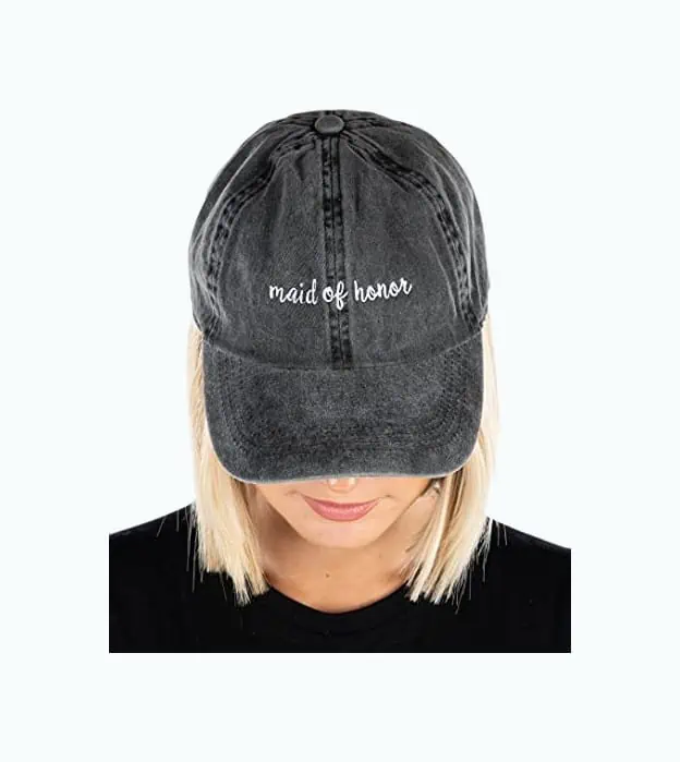 Product Image of the Maid Of Honor Vintage Baseball Cap