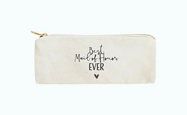 Product Image of the Maid of Honor Cosmetic Pouch
