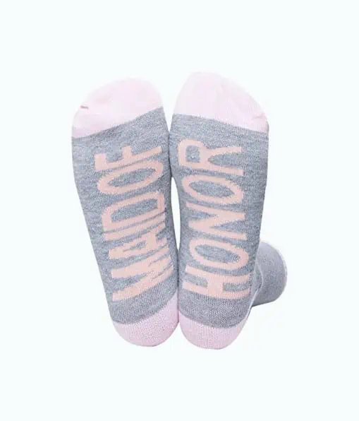 Product Image of the Maid of Honor Socks