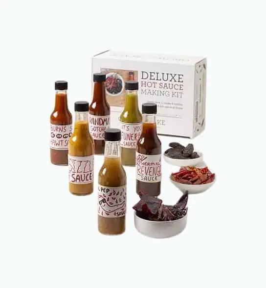 Product Image of the Make Your Own Hot Sauce Kit