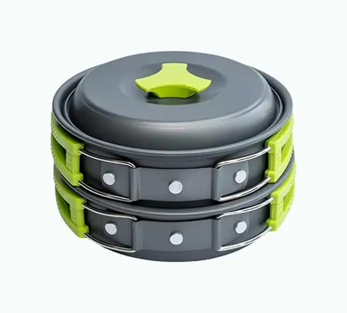 Product Image of the MalloMe Camping Cookware Mess Kit 