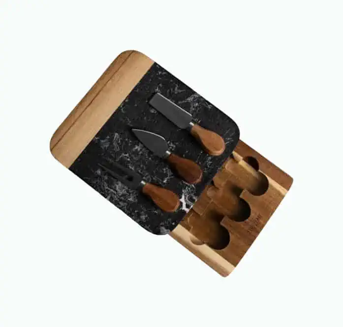 Product Image of the Marble Cheese Board Set
