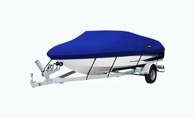 Product Image of the Marine Grade Canvas Waterproof Boat Cover