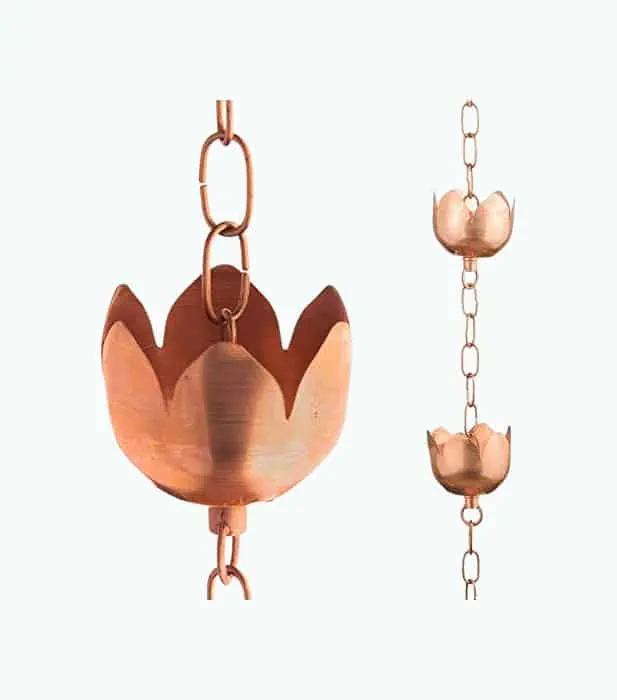 Product Image of the Marrgon Copper Rain Chain