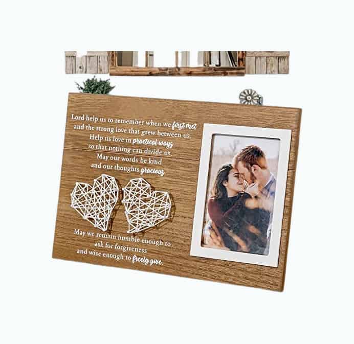 Product Image of the Marriage Prayer Rustic Sign