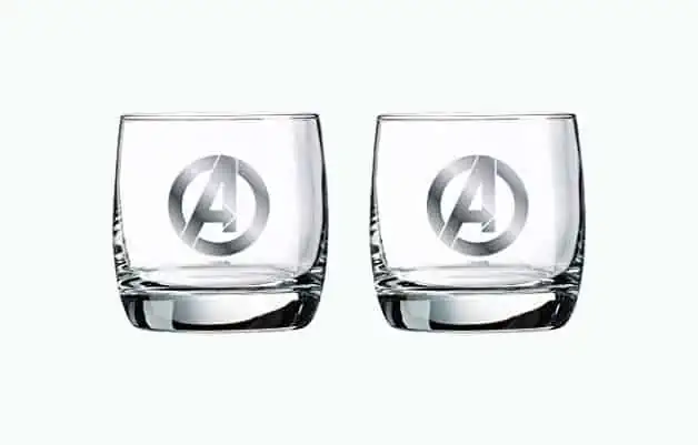 Product Image of the Marvel Avengers Glass Set