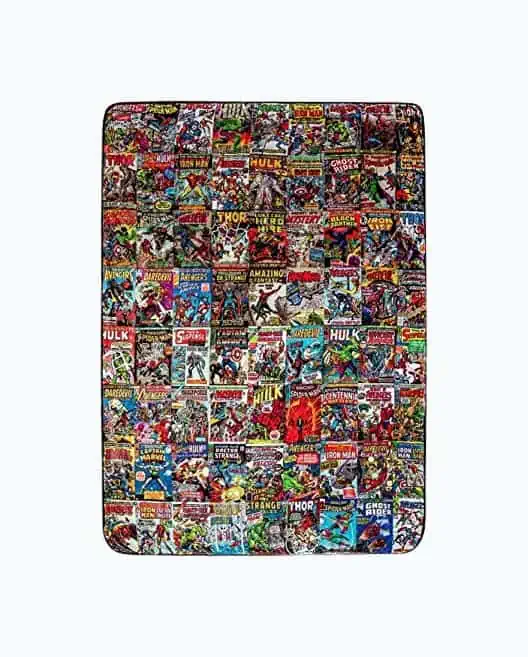 Product Image of the Marvel Comics Fleece Blanket