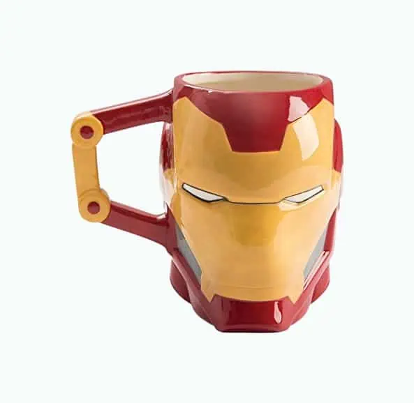 Product Image of the Marvel Iron Man Shaped Mug