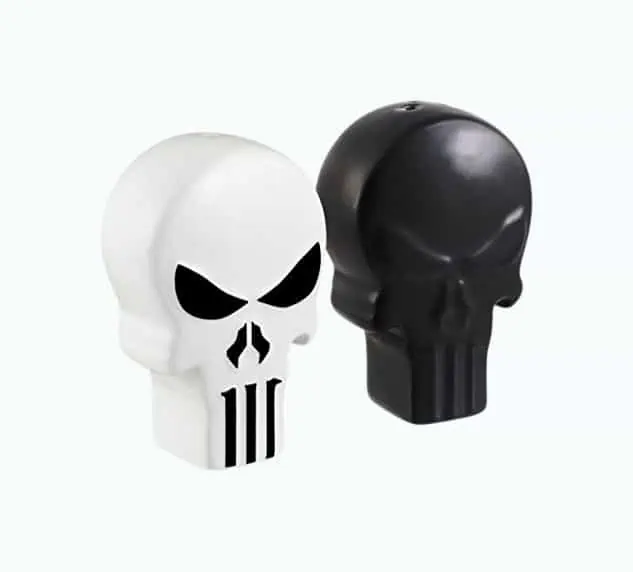 Product Image of the Marvel Punisher Salt & Pepper Shakers