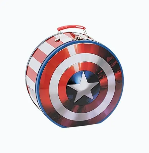 Product Image of the Marvel Shield Tin Tote