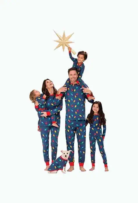 Product Image of the Matching Christmas Pajamas Family Set