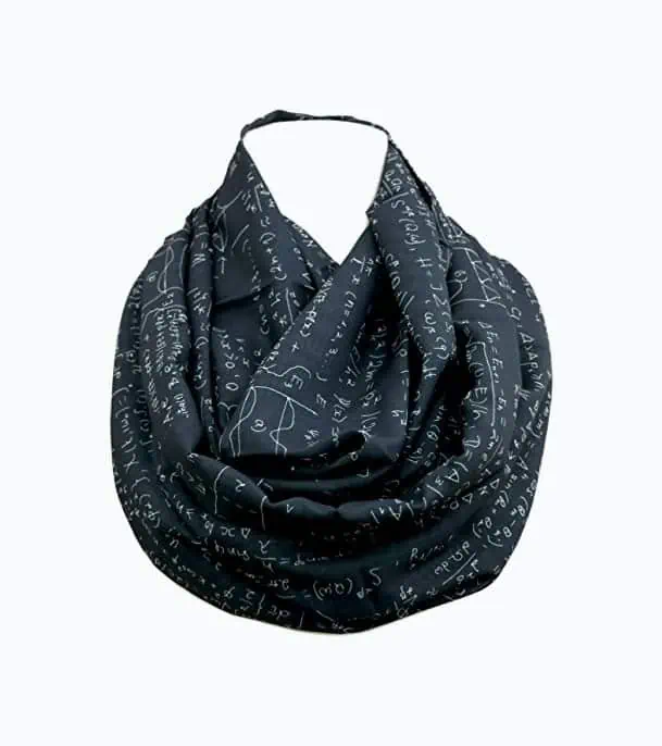 Product Image of the Math Infinity Scarf For Women
