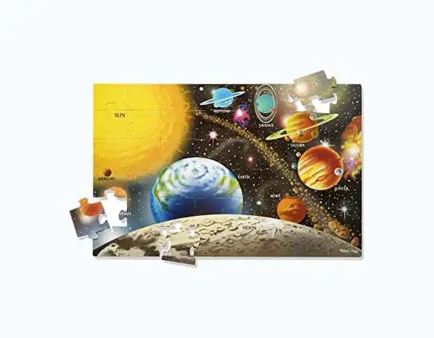 Product Image of the Melissa & Doug Solar System Floor Puzzle