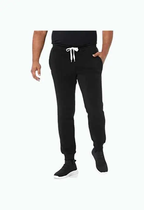 Product Image of the Men's Active Basic Jogger Fleece Pants