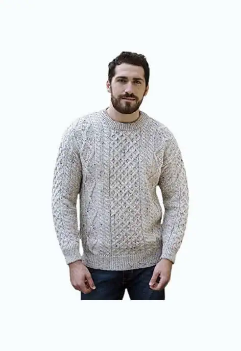 Product Image of the Mens Aran Sweater