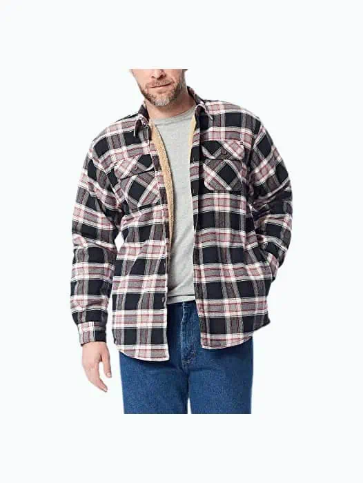 Product Image of the Men's Sherpa Lined Shirt Jacket