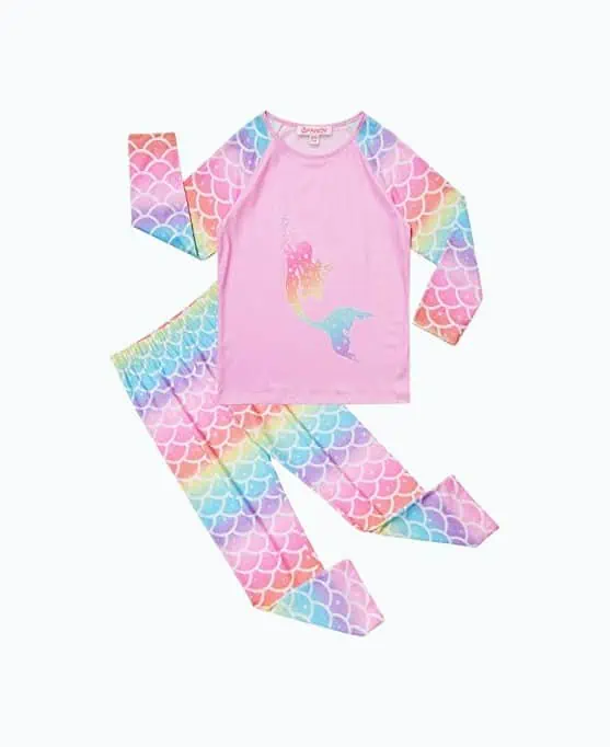 Product Image of the Mermaid Pajama Set