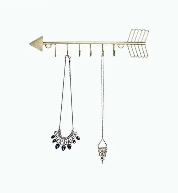 Product Image of the Metal Arrow Jewelry Organizer
