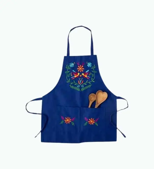 Product Image of the Mexican Embroidery Apron