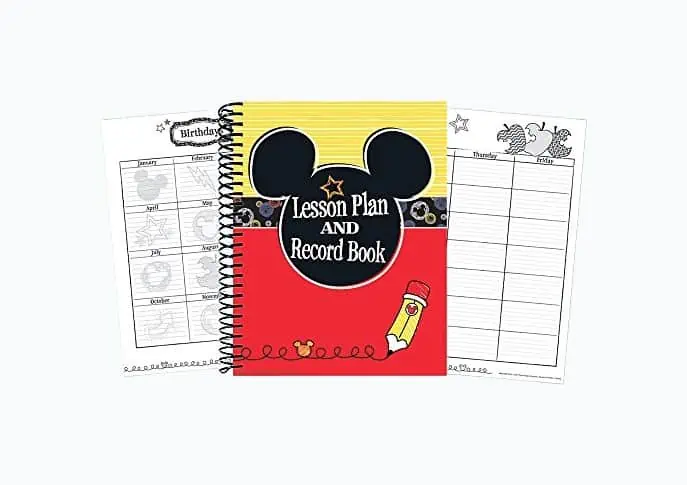 Product Image of the Mickey Mouse Lesson Plan Book