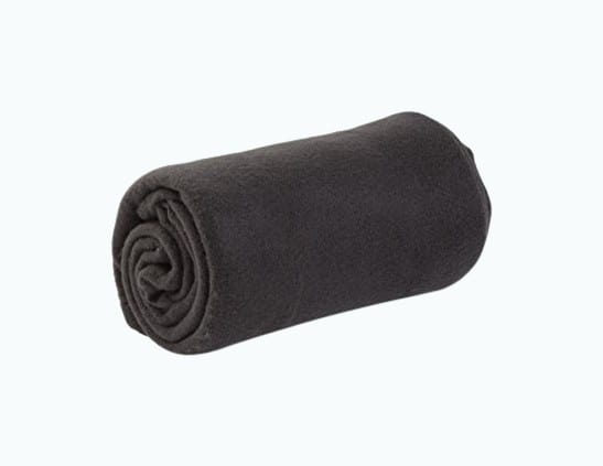 Product Image of the Microfleece Travel Blanket