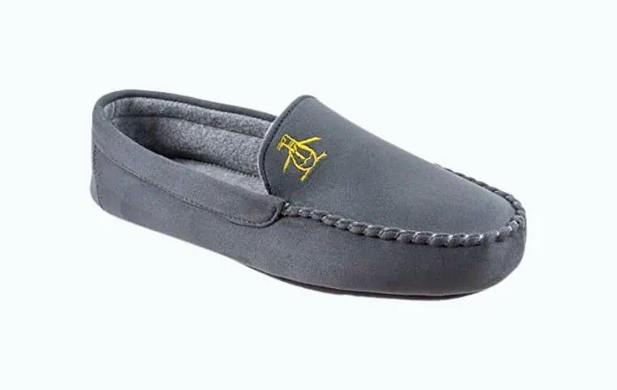 Product Image of the Microsuede Moccasin Slippers
