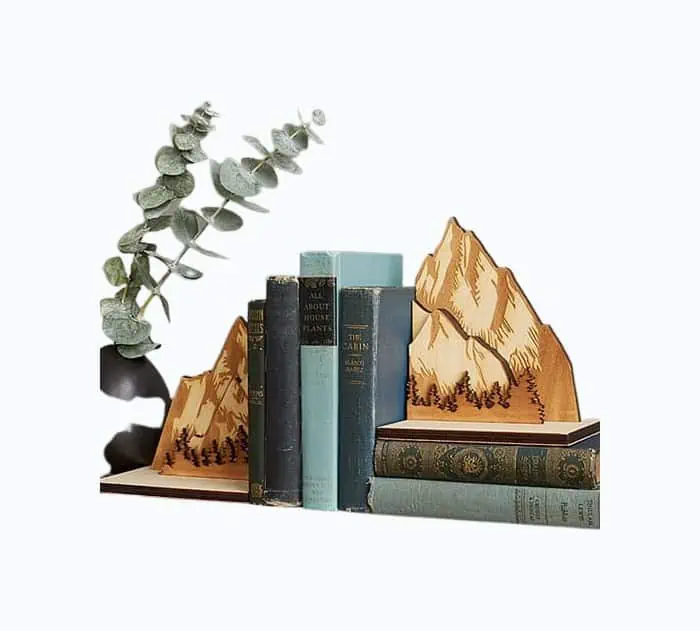 Product Image of the Mighty Mountain Bookends