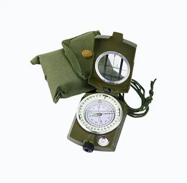 Product Image of the Military Lensatic Sighting Compass